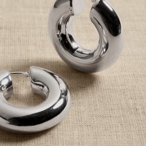 Ravena Large Plump Hoops by Aureus + Argent