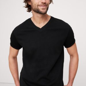 Luxury-Touch V-Neck T-Shirt