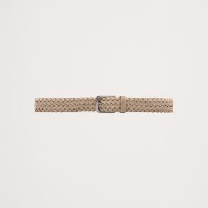 Braided Suede Belt