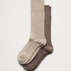 Cozy Sock 2-Pack with Merino Wool