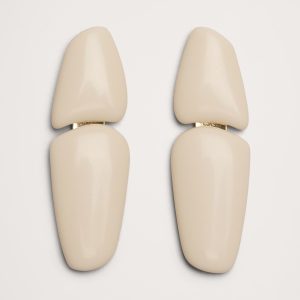 Shapes Double Tab Earrings by Aureus + Argent