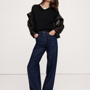 Cotton V-Neck Sweater