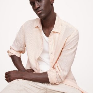 Standard-Fit Linen Shirt