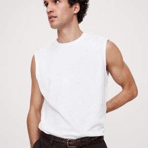 Linen-Cotton Tank