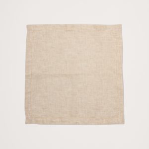 Ladder Stitch Linen Pocket Square