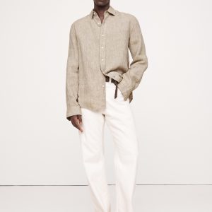 Standard-Fit Linen Shirt