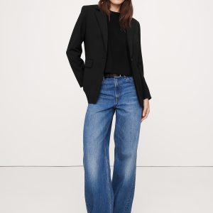 Slim Italian Wool Blazer