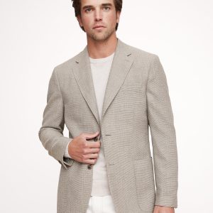 Italian Wool Ventile Suit Jacket
