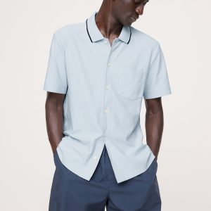 Herringbone Resort Shirt