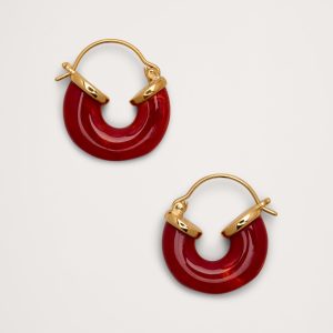 Petit Swell Hoop Earrings by Anni Lu