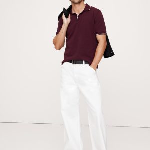 Cotton Mesh Polo