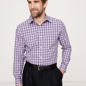 Standard-Fit Wrinkle-Resistant Dress Shirt