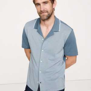 Luxury-Touch Pique Resort Shirt