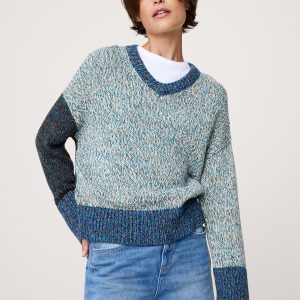 Cotton V-Neck Sweater
