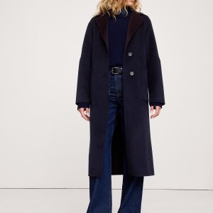 Reversible Double-Faced Top Coat