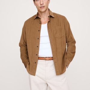 Standard-Fit Corduroy Shirt