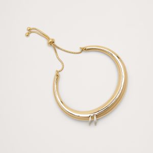 Pierced Cuff Slider Bracelet