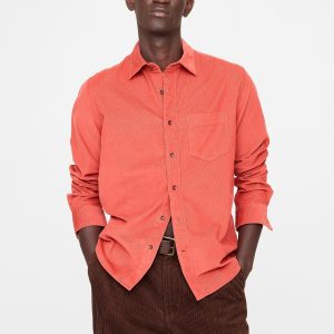 Standard-Fit Corduroy Shirt