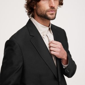 Signature Italian Hopsack Suit Jacket