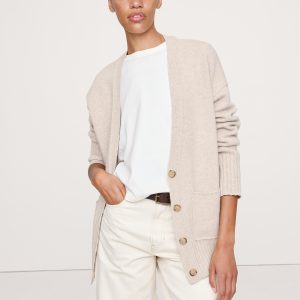 Boyfriend Cashmere Cardigan