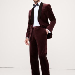 Straight Velvet Pant