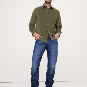 Standard-Fit Corduroy Shirt
