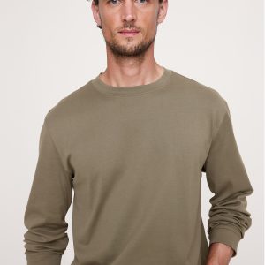 Silky-Cotton Crew-Neck T-Shirt