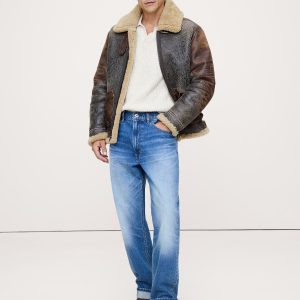 Shearling Flight Jacket