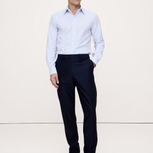 Slim-Fit Wrinkle-Resistant Dress Shirt