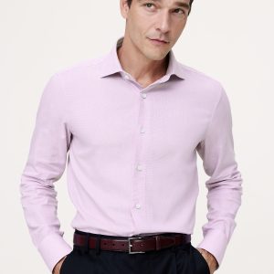 Slim-Fit Cotton-Cashmere Dress Shirt