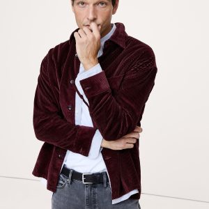 Relaxed-Fit Corduroy Overshirt