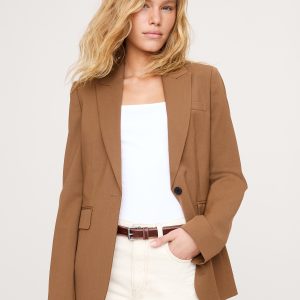 Slim Italian Wool Blazer