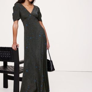 Matte Silk Maxi Dress